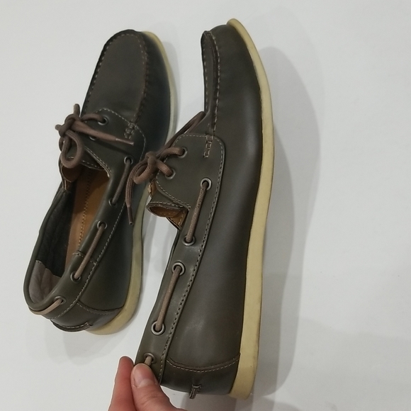 Marc Anthony Brown Boat Shoes - Picture 4 of 5